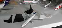 Suporte para avioes 1/400 Boeing Airbus Packs 5 unidades