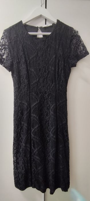 Vestido rendado da Mango | Tam. M