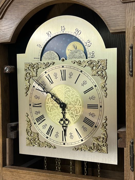 Zegar stojacy dębowy