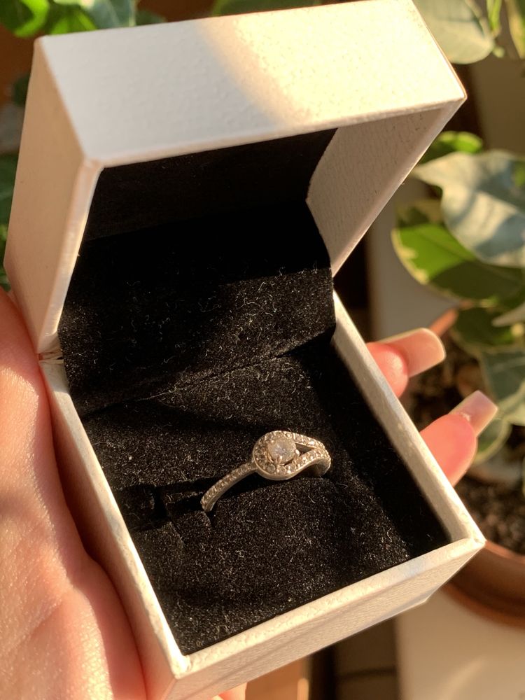 Кольцо серебряное 17 размер