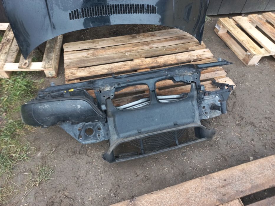 Przód bmw e46 coupe cabrio mpakiet maska zderzak pas przedni