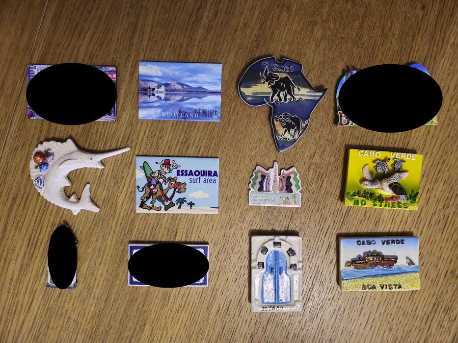 Imans de vários países, cidades e locais