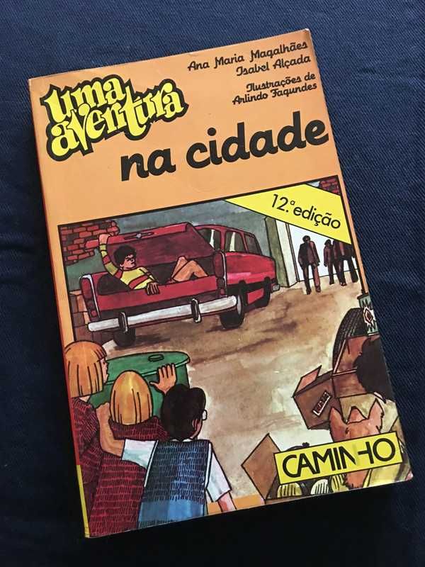 5 livros da colecção Uma Aventura
