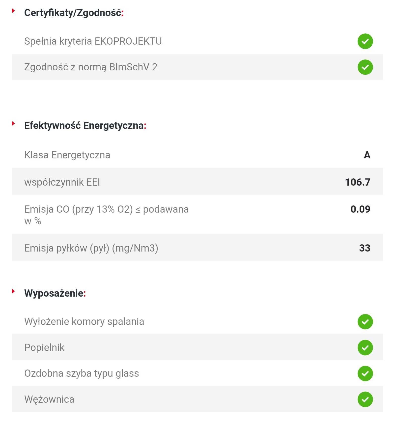 Nowy wkład kominkowy z płaszczem wodnym