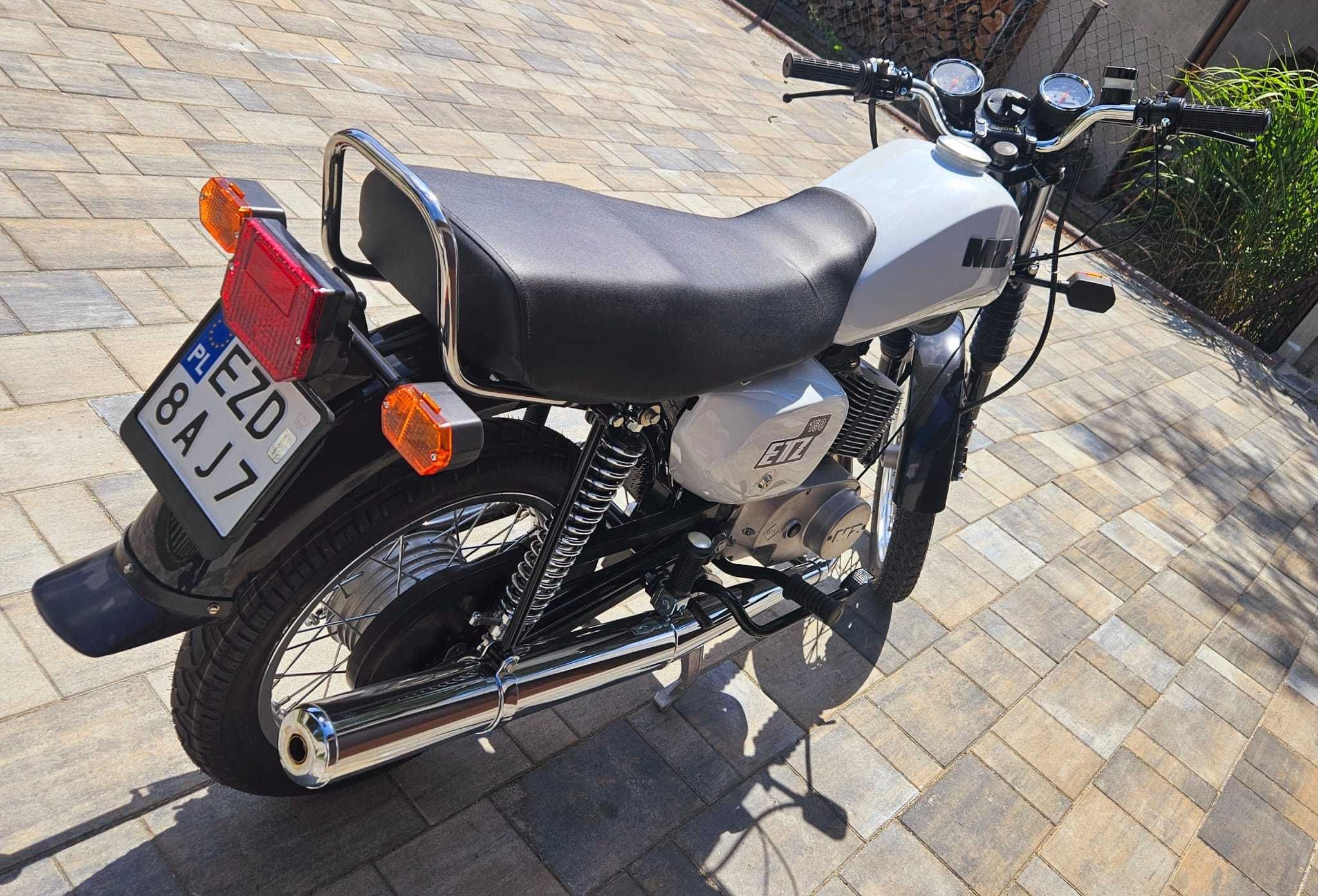 Motocykl MZ ETZ 150 jak nowy DDR po kapitalnej renowacji zarejestrowa