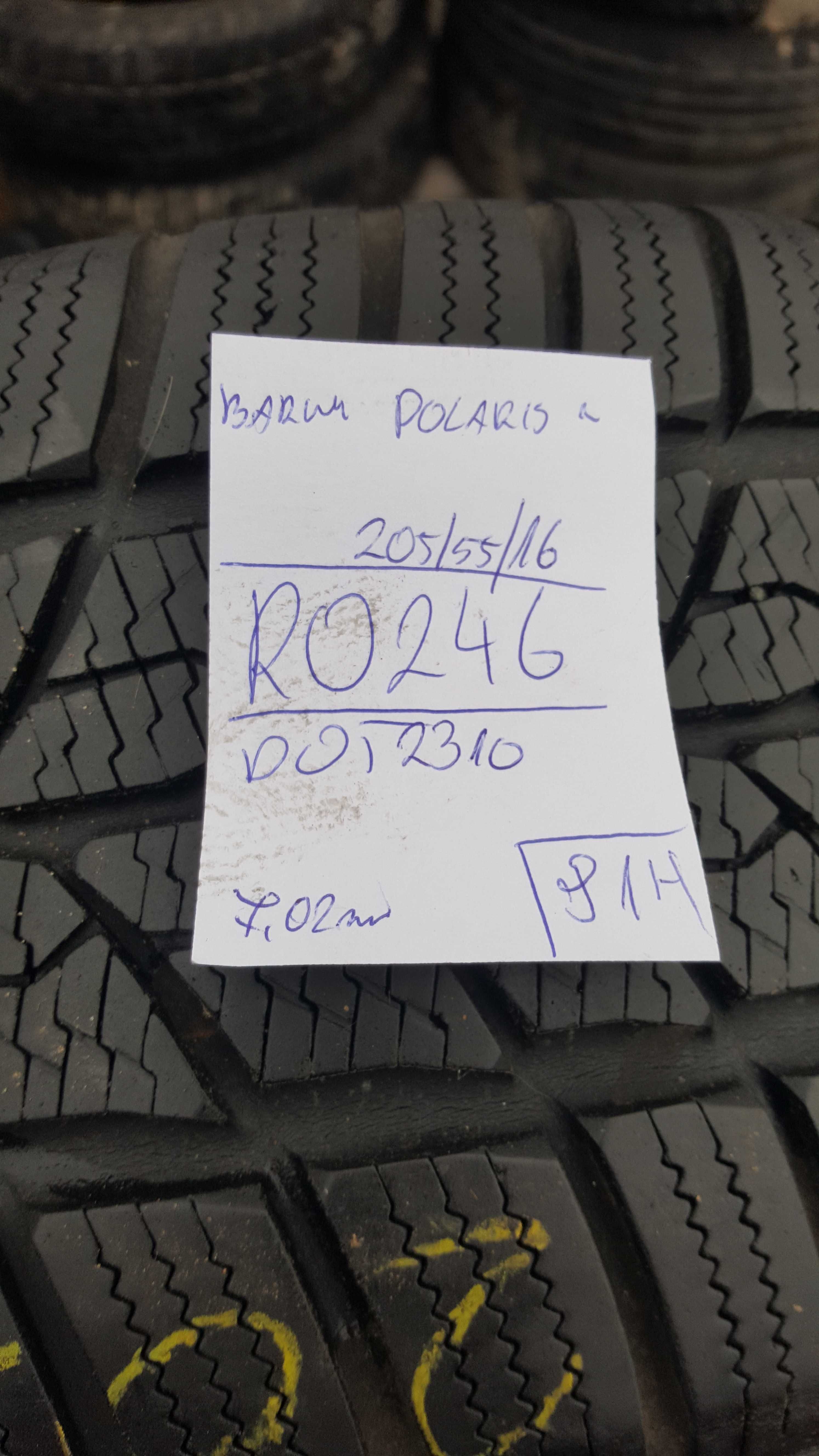 Barum 205/55 r16 Polaris 2 /// 7mm!!!