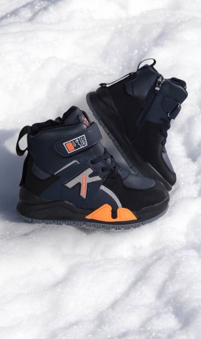 Черевики зимові дитячі на хлопчика, дитячі р.27-32