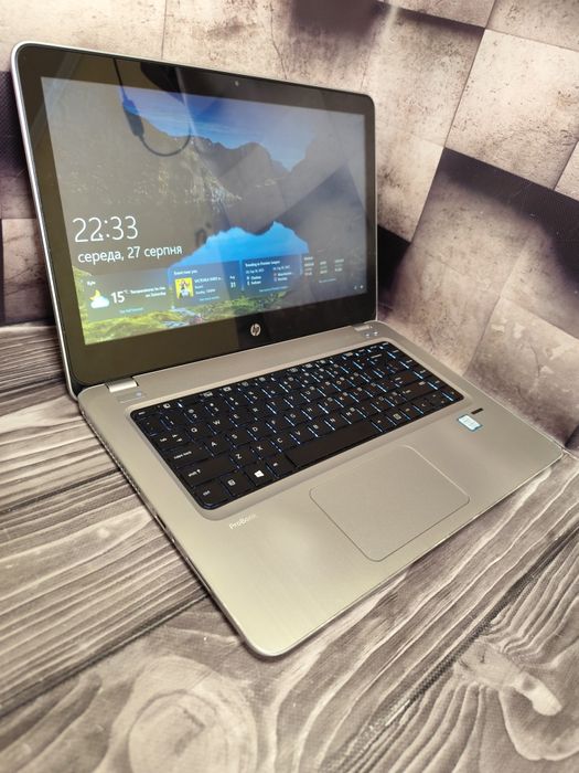 HP 440 G4 14 HD Touchscreen i5 7200 8 ram 256 SSD Good battery ноутбук