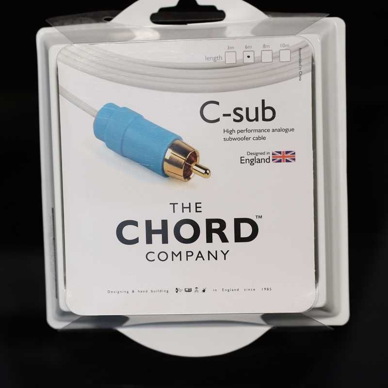 Kabel subwooferowy Chord C-sub 6m
