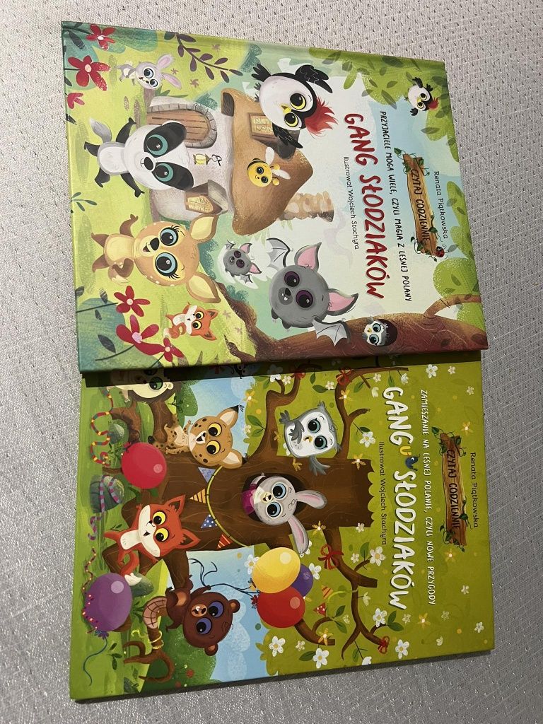 Gang słodziaków książki zestaw dla dzieci
