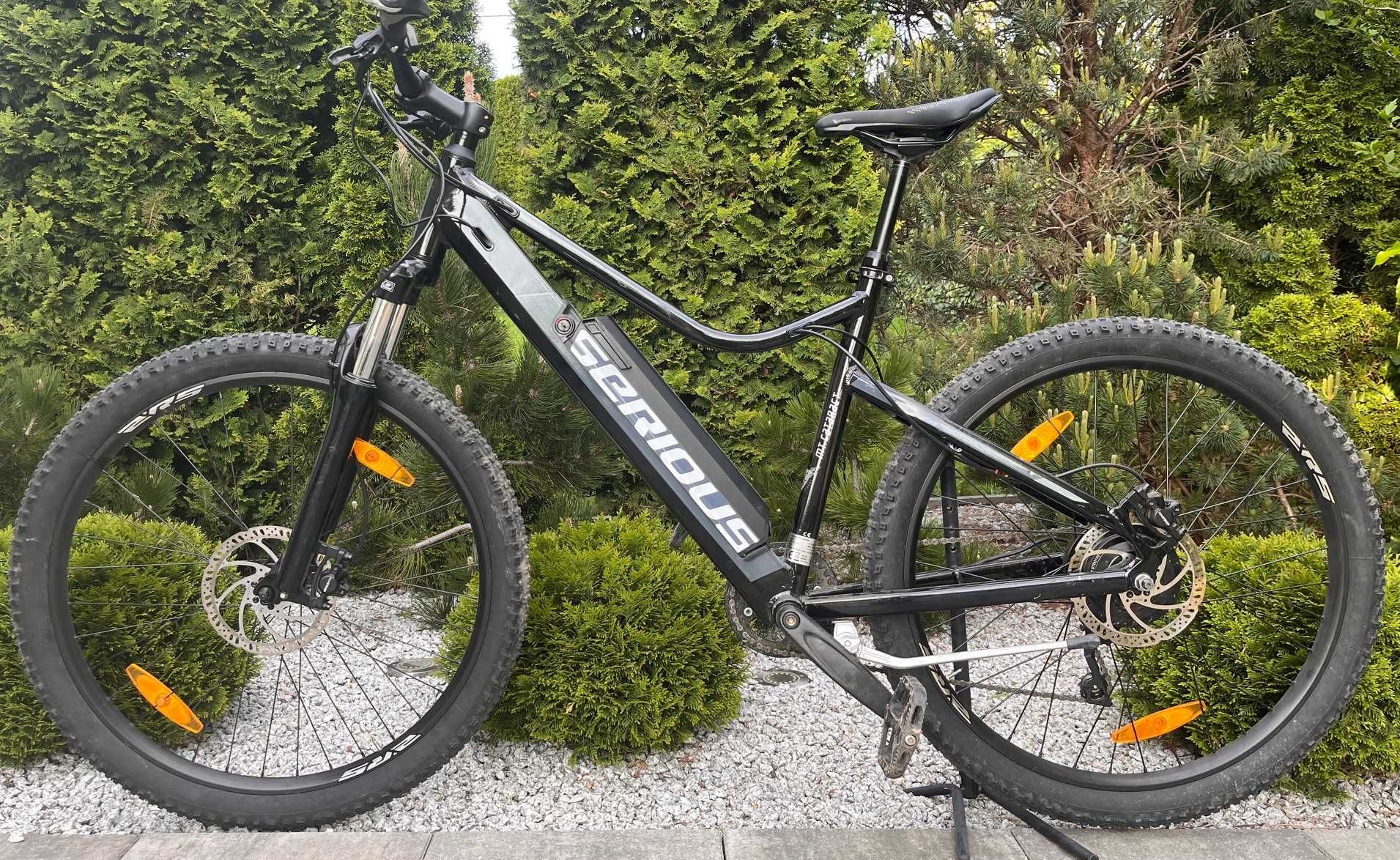 rama Rower elektryczny MTB serious Hus Mountain full elektryk bafang