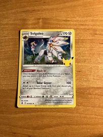 Karty pokemon oryginalne starsze Solgaleo Celebrations