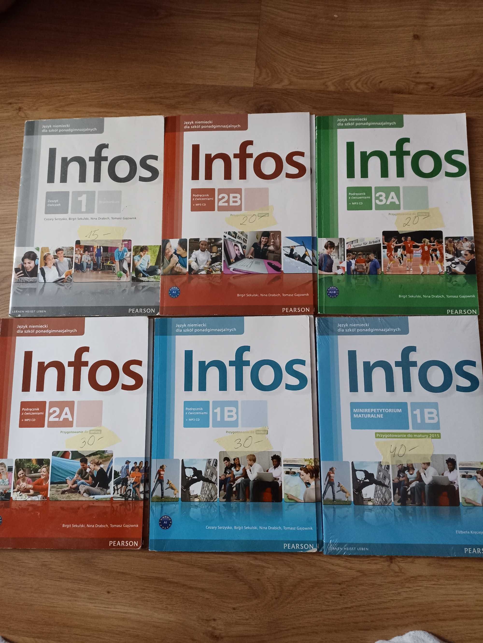 Sprzedam podręczniki do niemieckiego INFOS