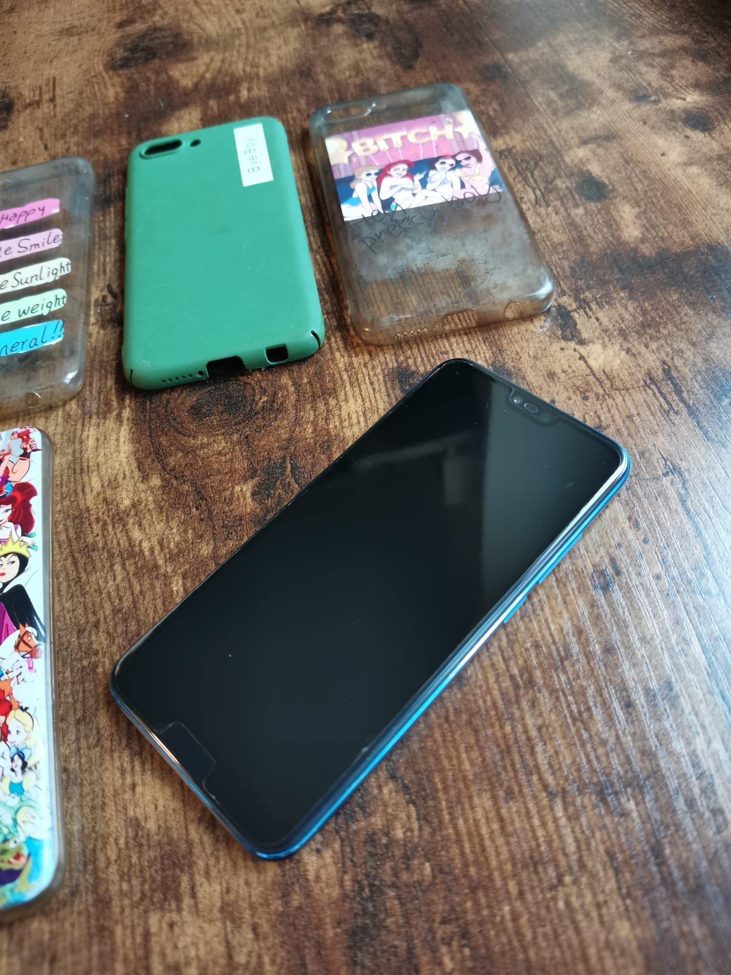 Honor 10 dual sim 64 GB niebieski szkło case telefon smartphone