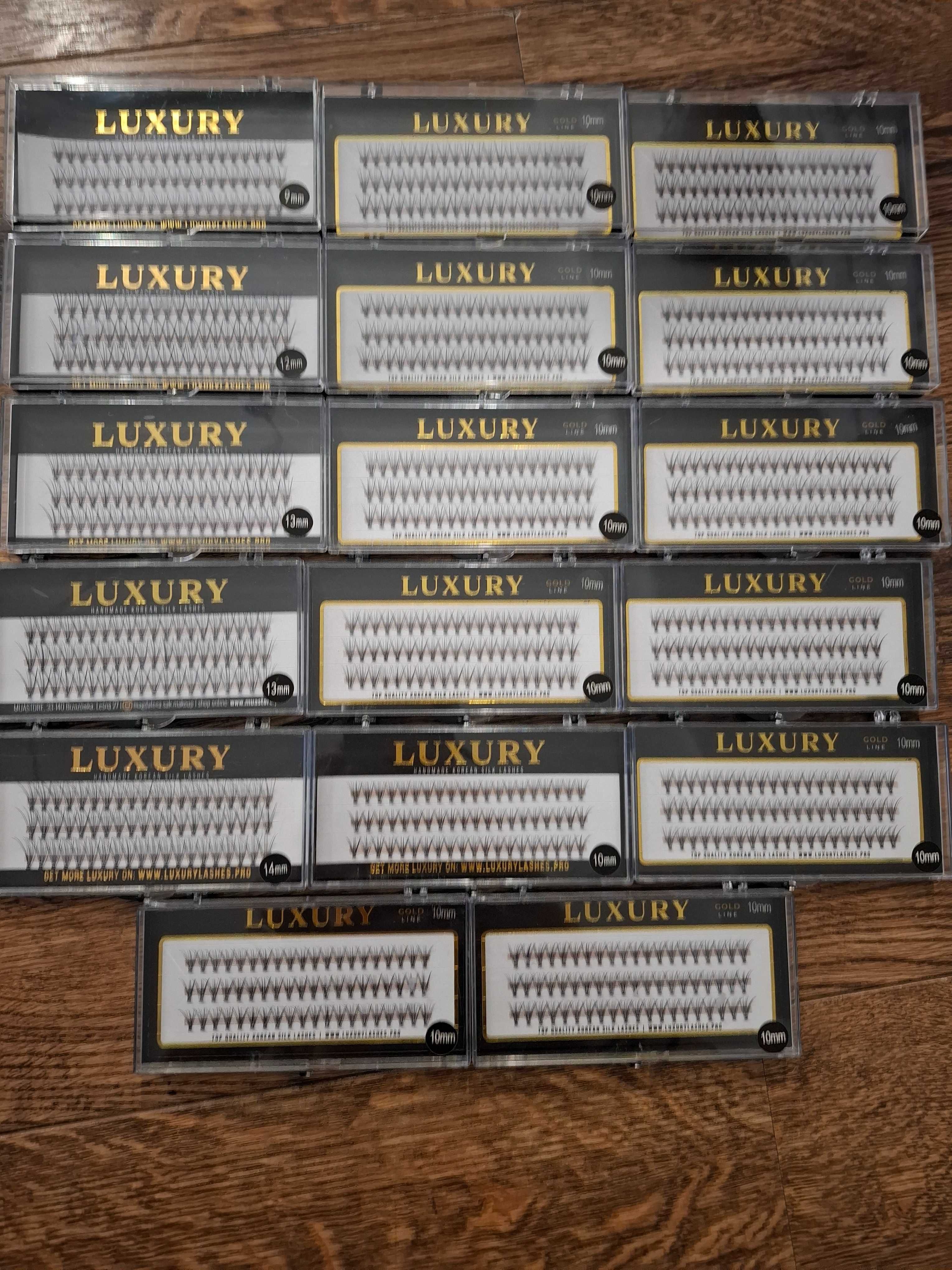17x rzęsy kępki rzęs do makijażu LUXURY