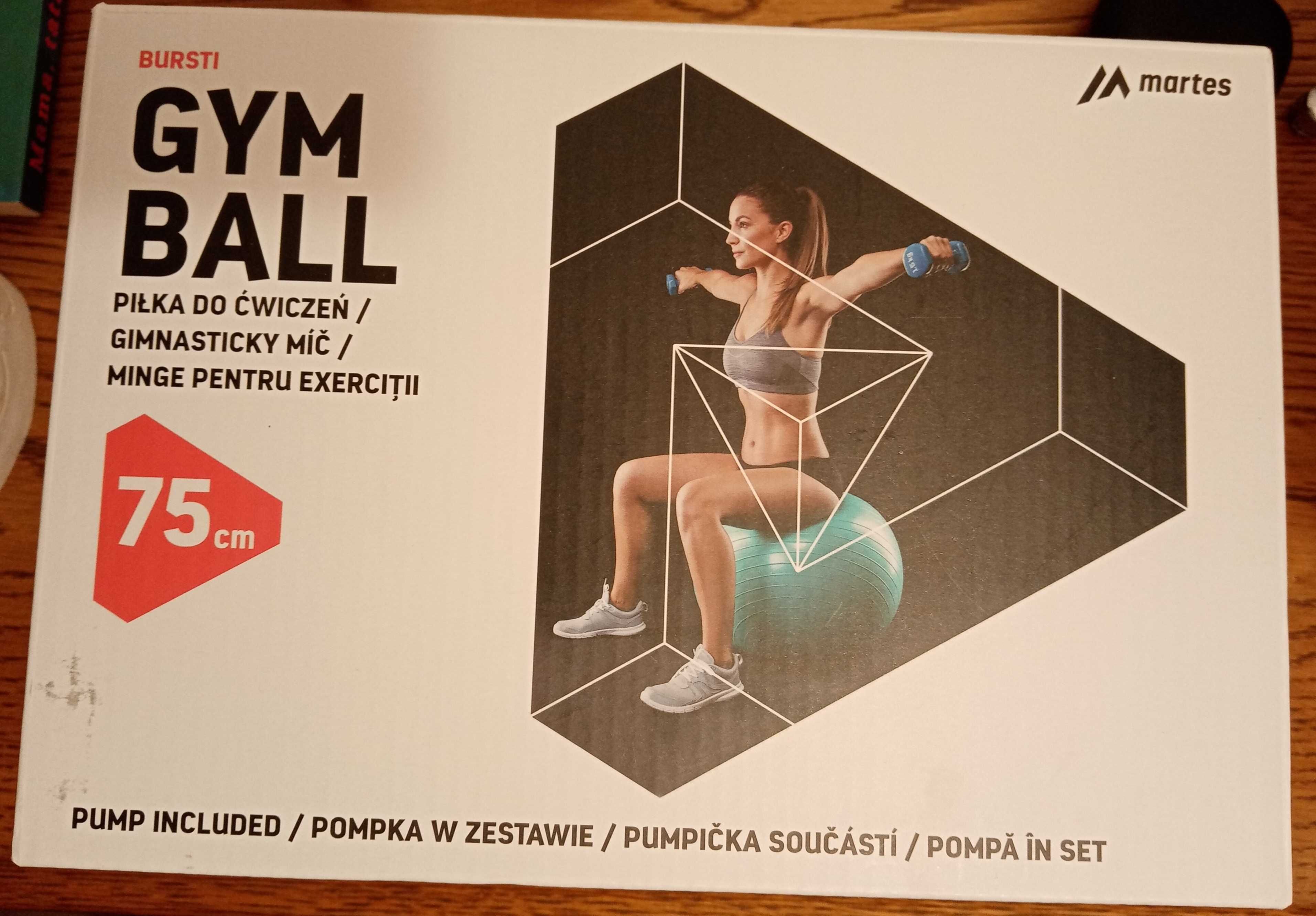 Piłka dla fitnessu i kobiet w ciąży.