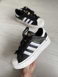 Кросівки кеди жіночі Adidas Superstar Bonega Black Gx1841