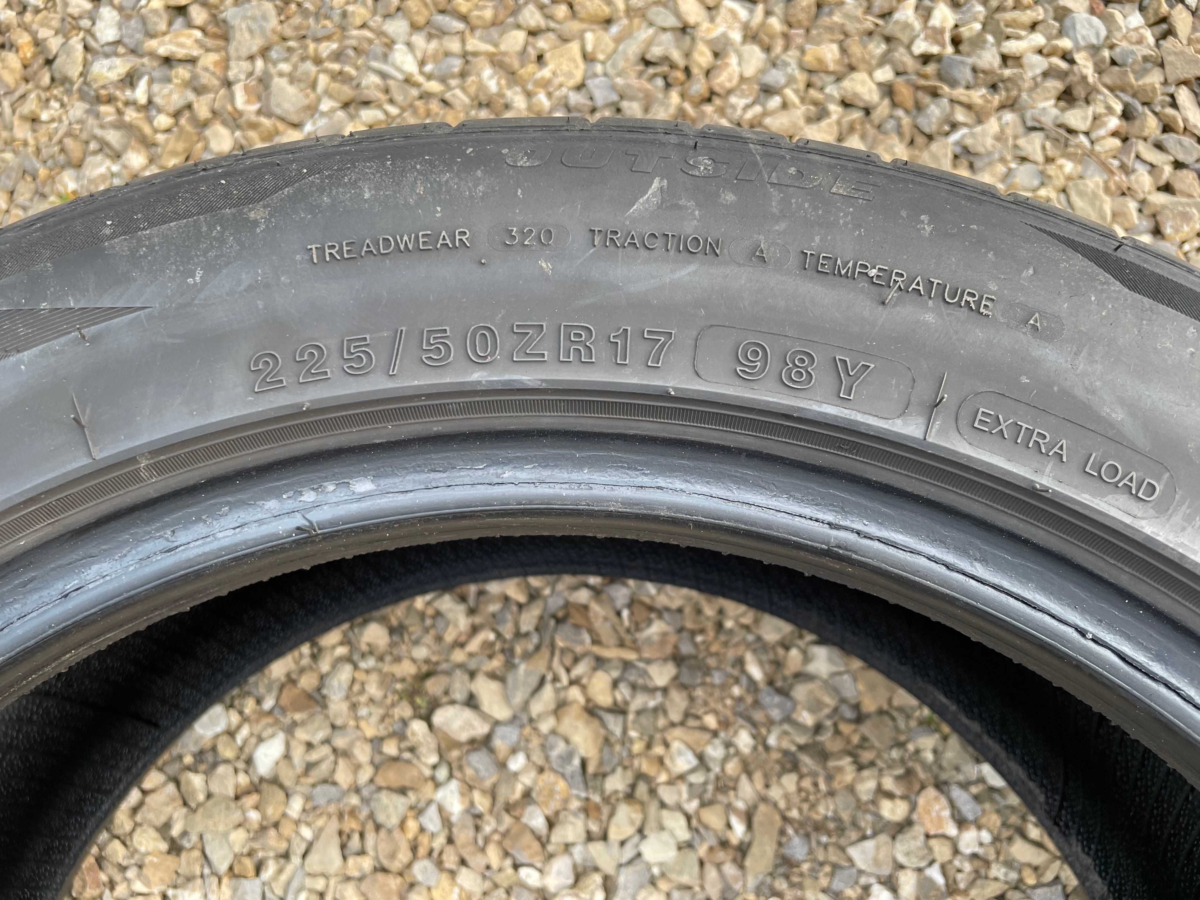 Opony Letnie 17 CALI  205 225/50R 17  Minerva Radial 5mm