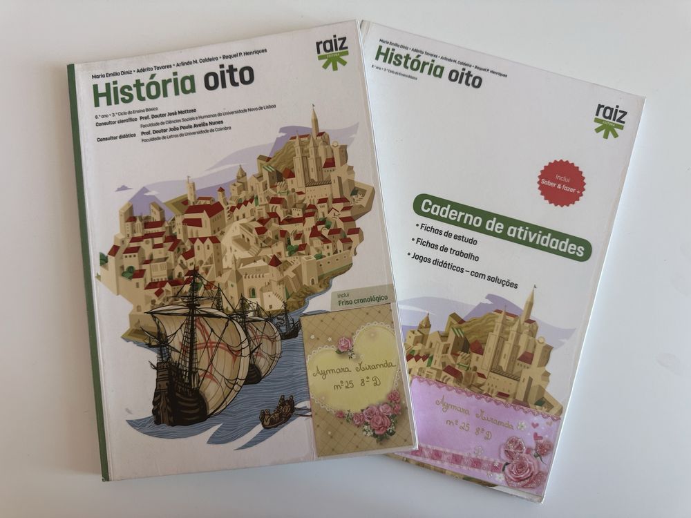 Manual de História 8 ano “História oito” com Caderno de Atividades