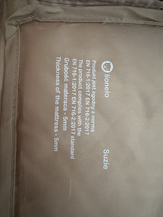 Манеж ліжко Lionelo Suzie