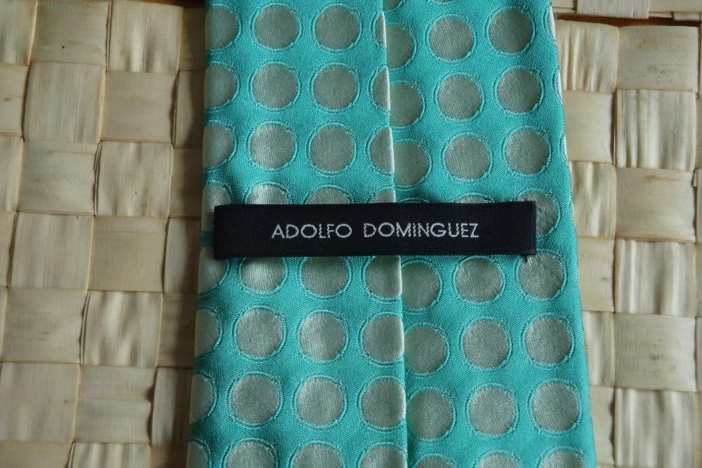 Krawat jedwabny Adolfo Dominguez