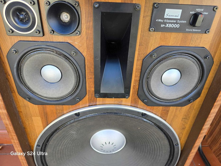 mega kolumny sansui sp-x8000 fornir