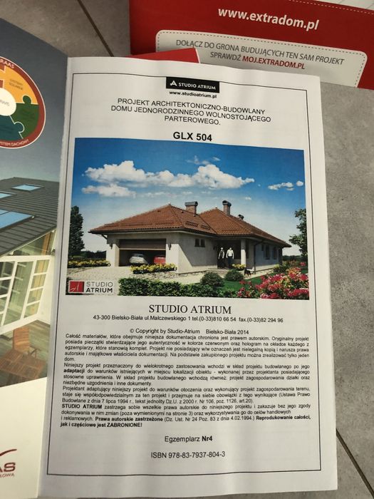 Projekt domu EXTRADOM GLX 504