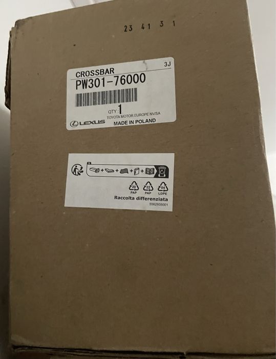 Nowe belki dachowe do Lexus UX