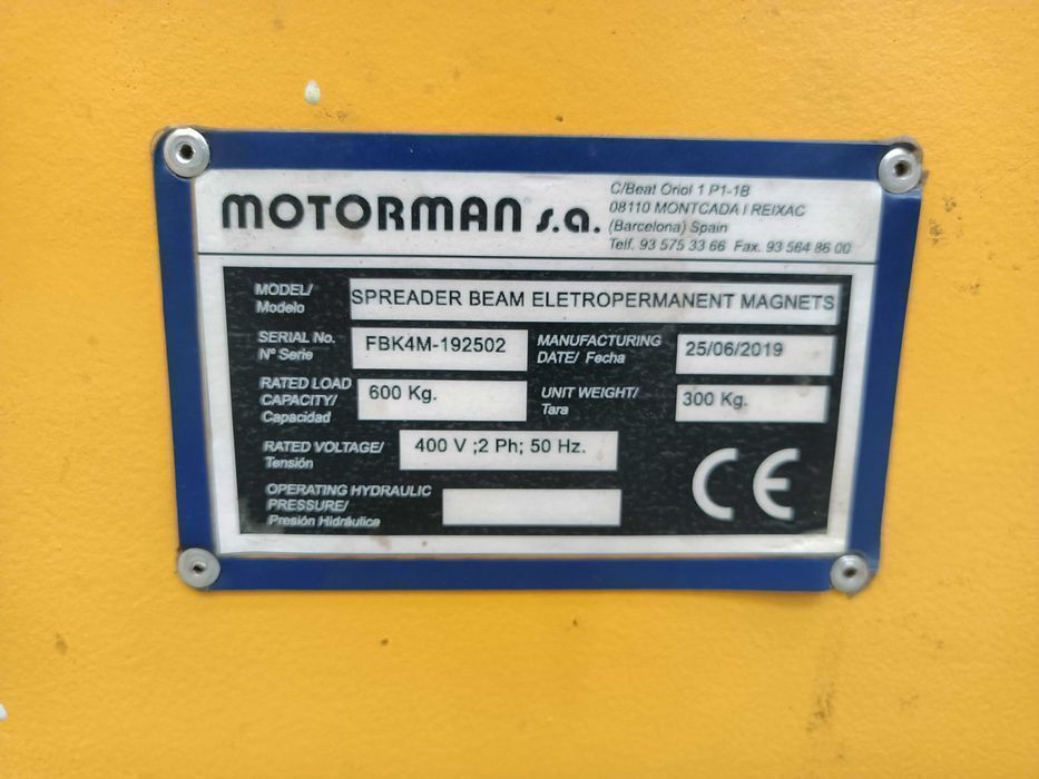 Trawers magnetyczny MOTORMAN 0,6t