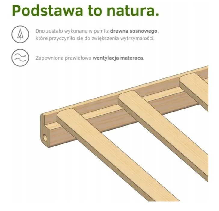 Łóżeczko Dziecięce Drewniane 120X60 Białe.
Jak nowe.