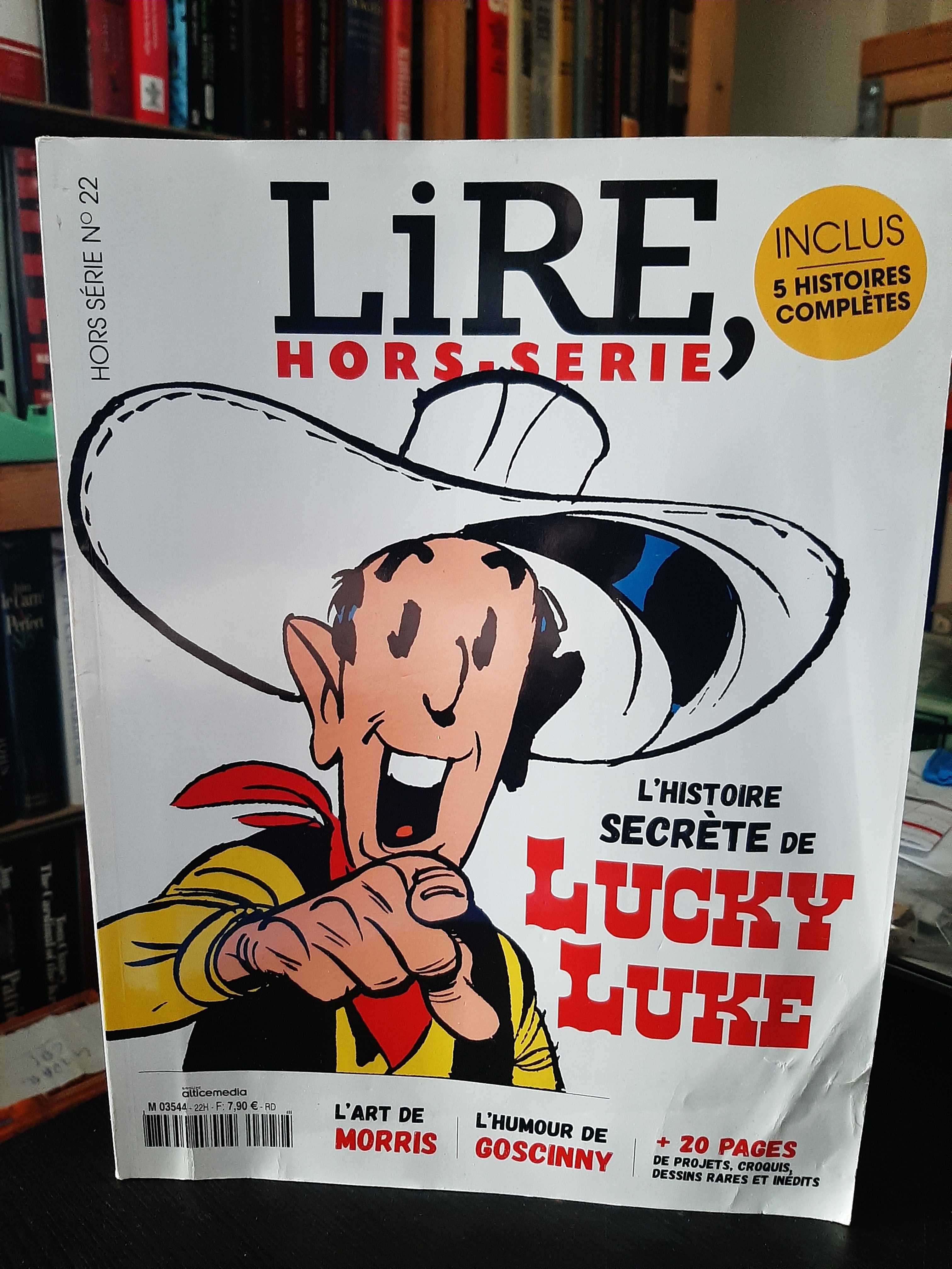 L'Histoire Secrète de Lucky Luke – Magazine Lire - Hors-série