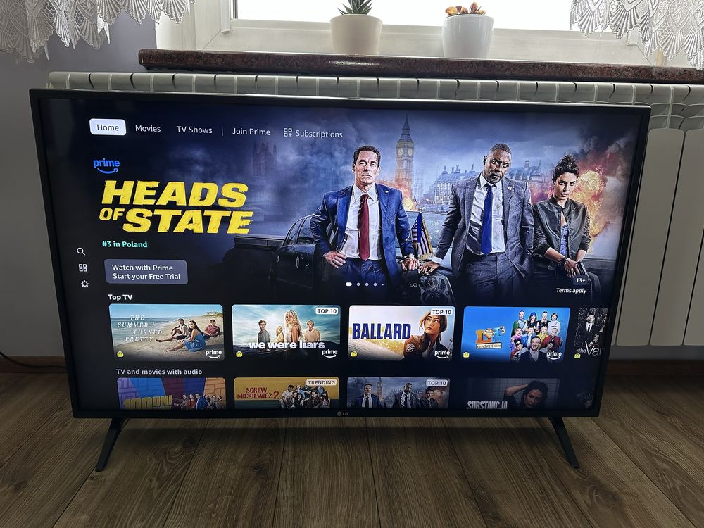 Telewizor LG 43 cale 4K UHD smart tv DVB-T2 HEVC