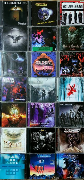 •CD-Диски-2•Heavy Metal Rock•Компакт Диски•Объявление-2•