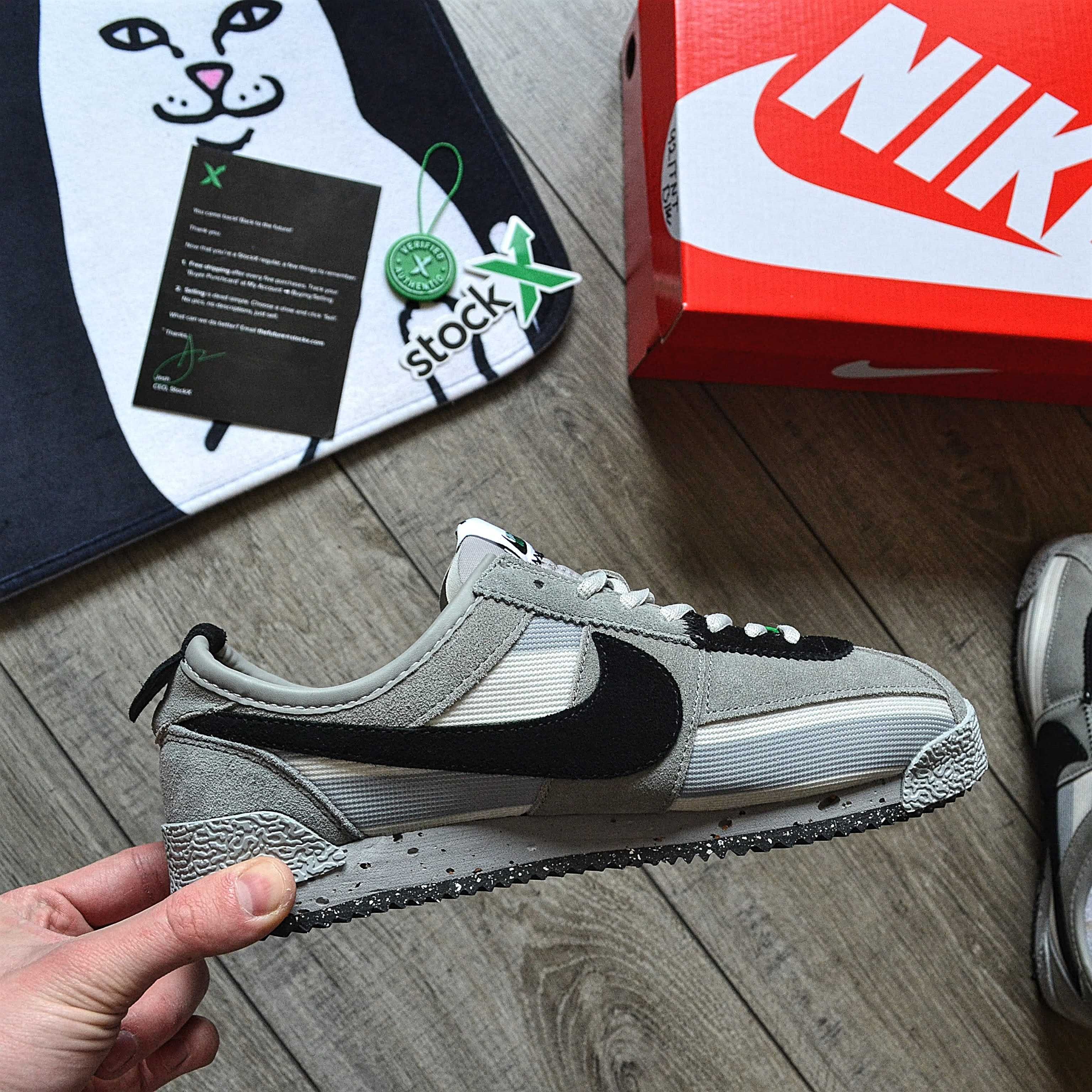 Чоловічі кросівки Nike Cortez X Union 'Gray\Black' Розміри 40-44