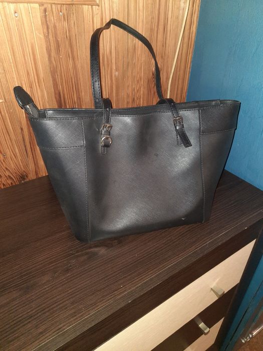 Сумка Guess чорна шопер,класика