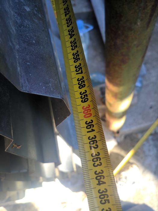 Профнастил оцинкований 3600 х 1180 мм