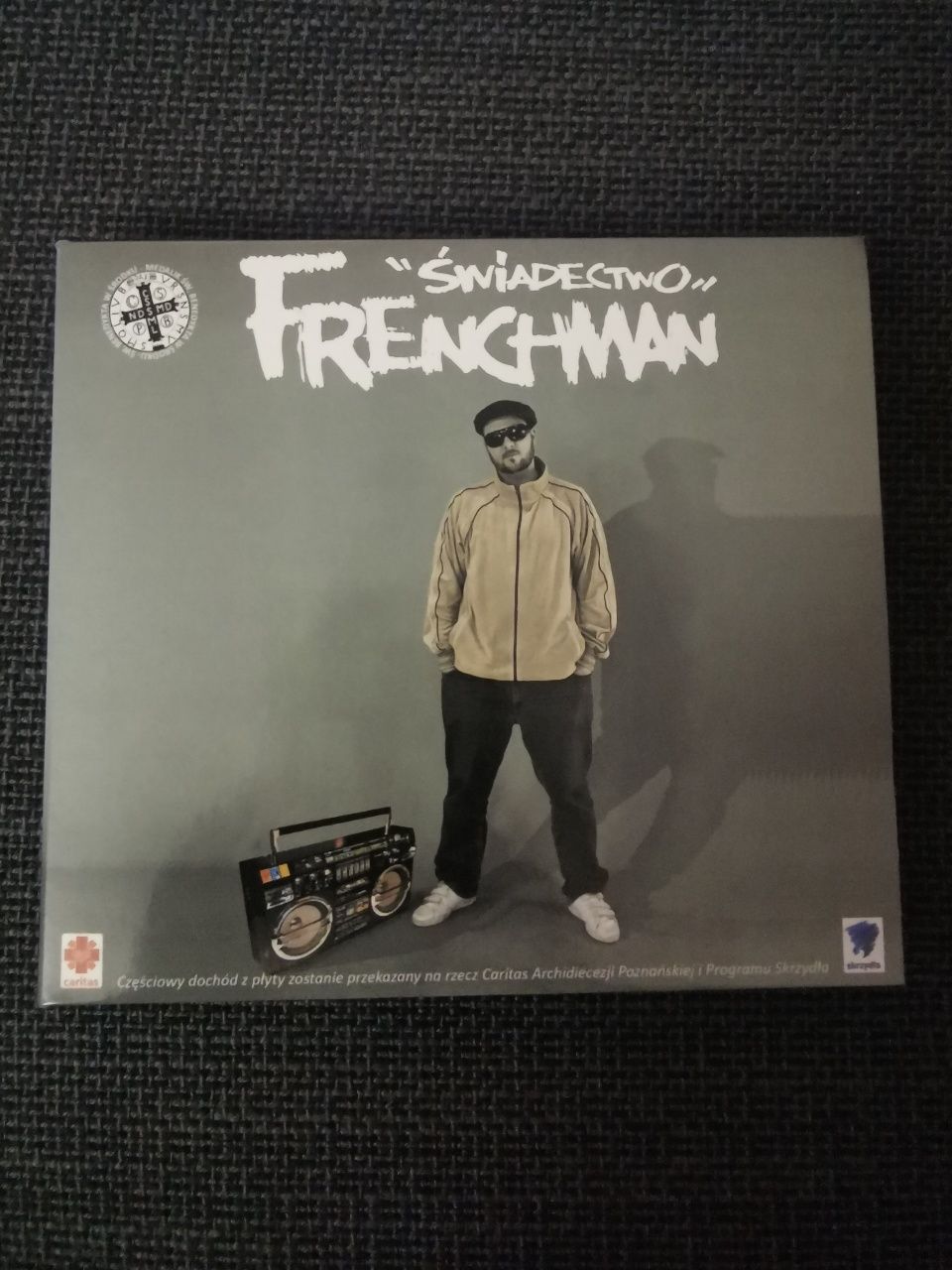 Płyta CD Frenchman Świadectwo + medalik rap hip hop reggae