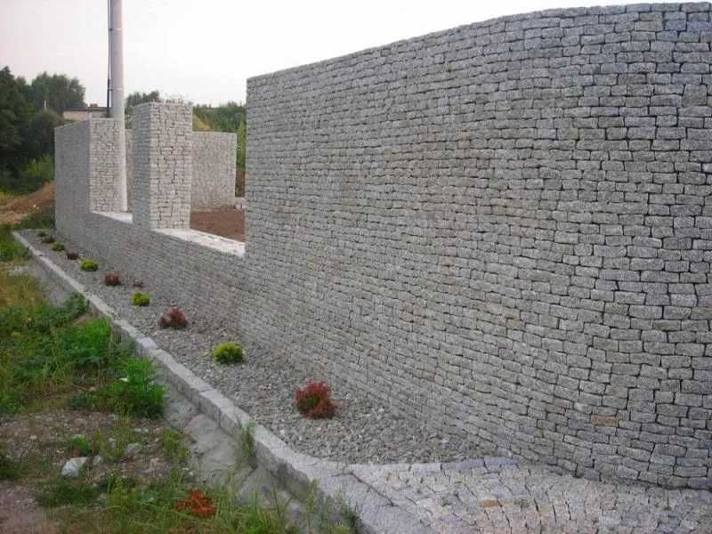 Płytki granitowe ogrodzenia murki cokoły donice Częstochowa Lubliniec