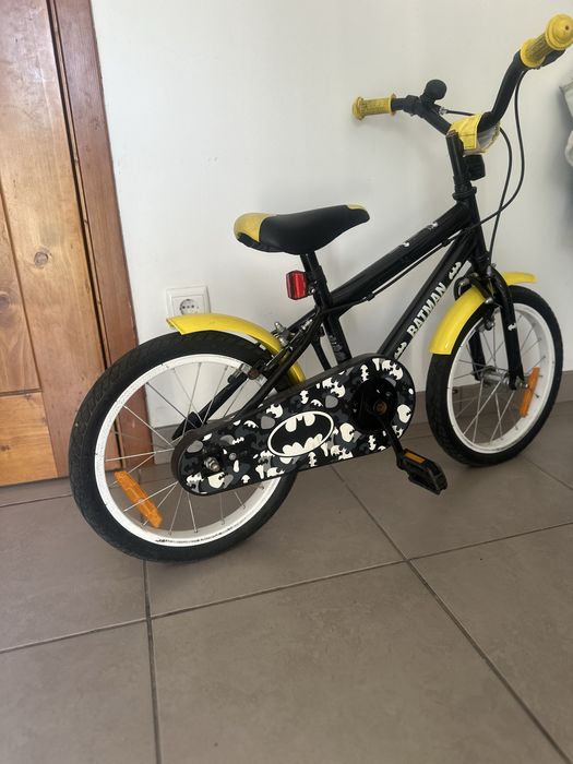 Bicicleta infantil do Batman.