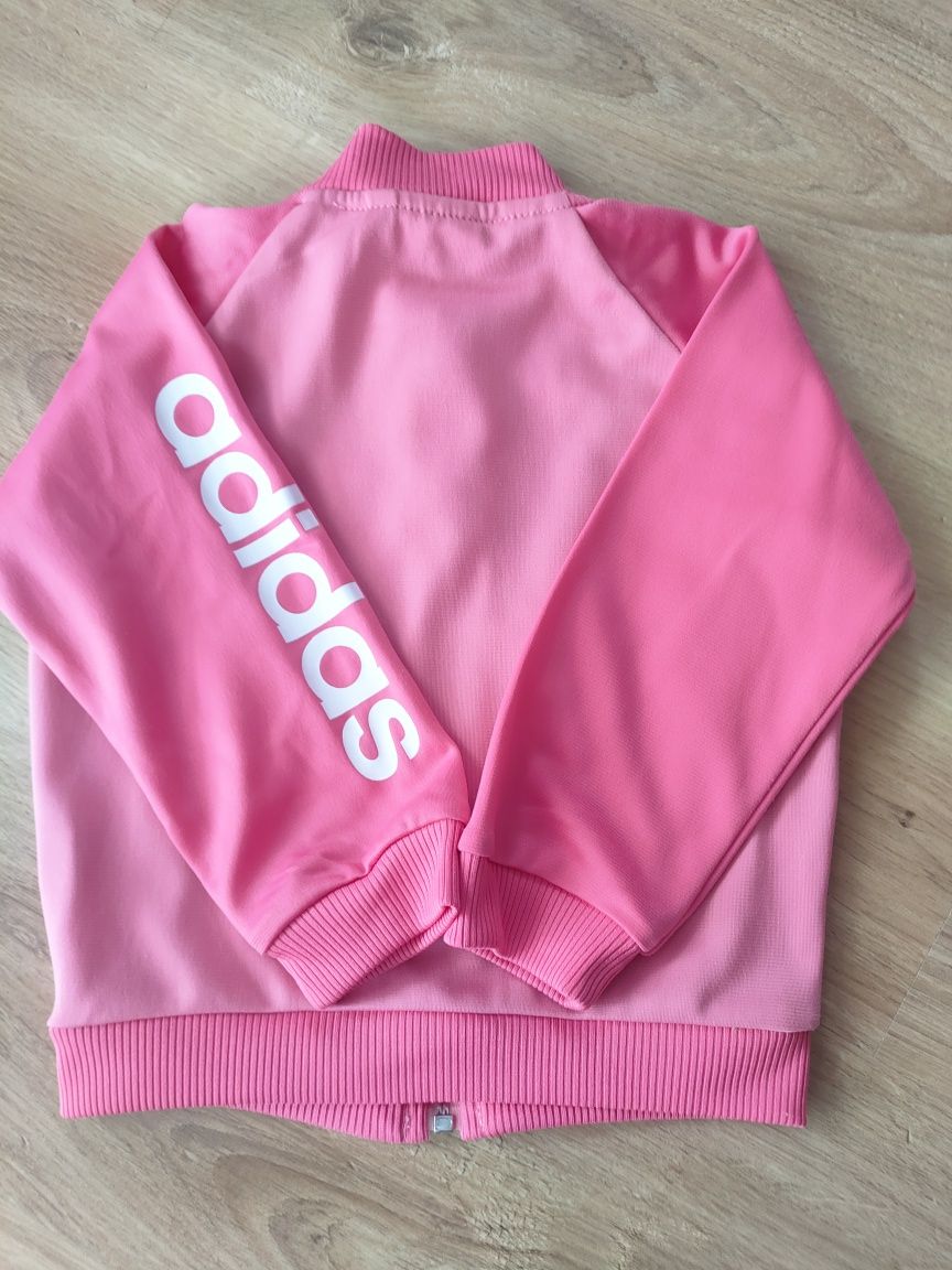 Bluza rozpinana różowa Adidas rozm. 6-9mcy
