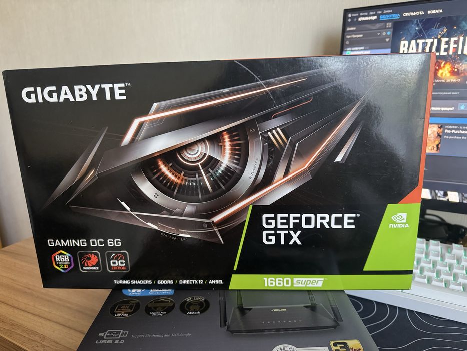 Відеокарта-Gtx 1660 super.