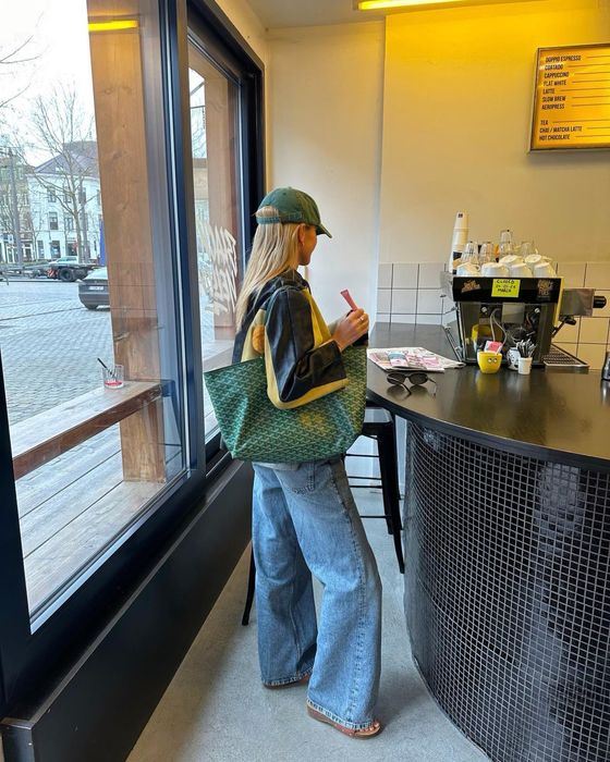 Goyard сумка-тоут Saint Louis Гоярд шопер