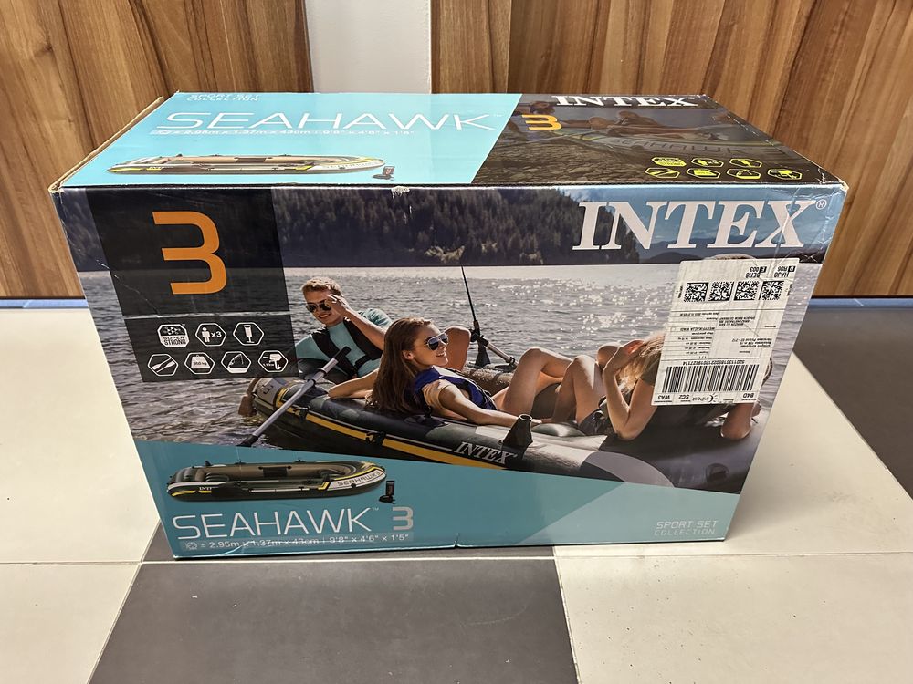 Nowy Ponton Intex Seahawk gwarancja rok