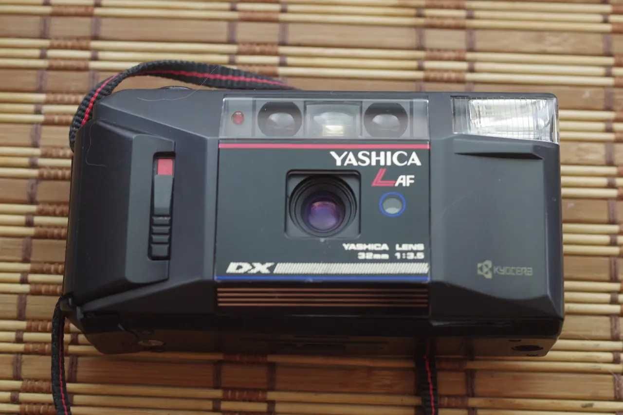 пленочный фотоаппарат Yashica  L af  32mm 3.5 с чехлом