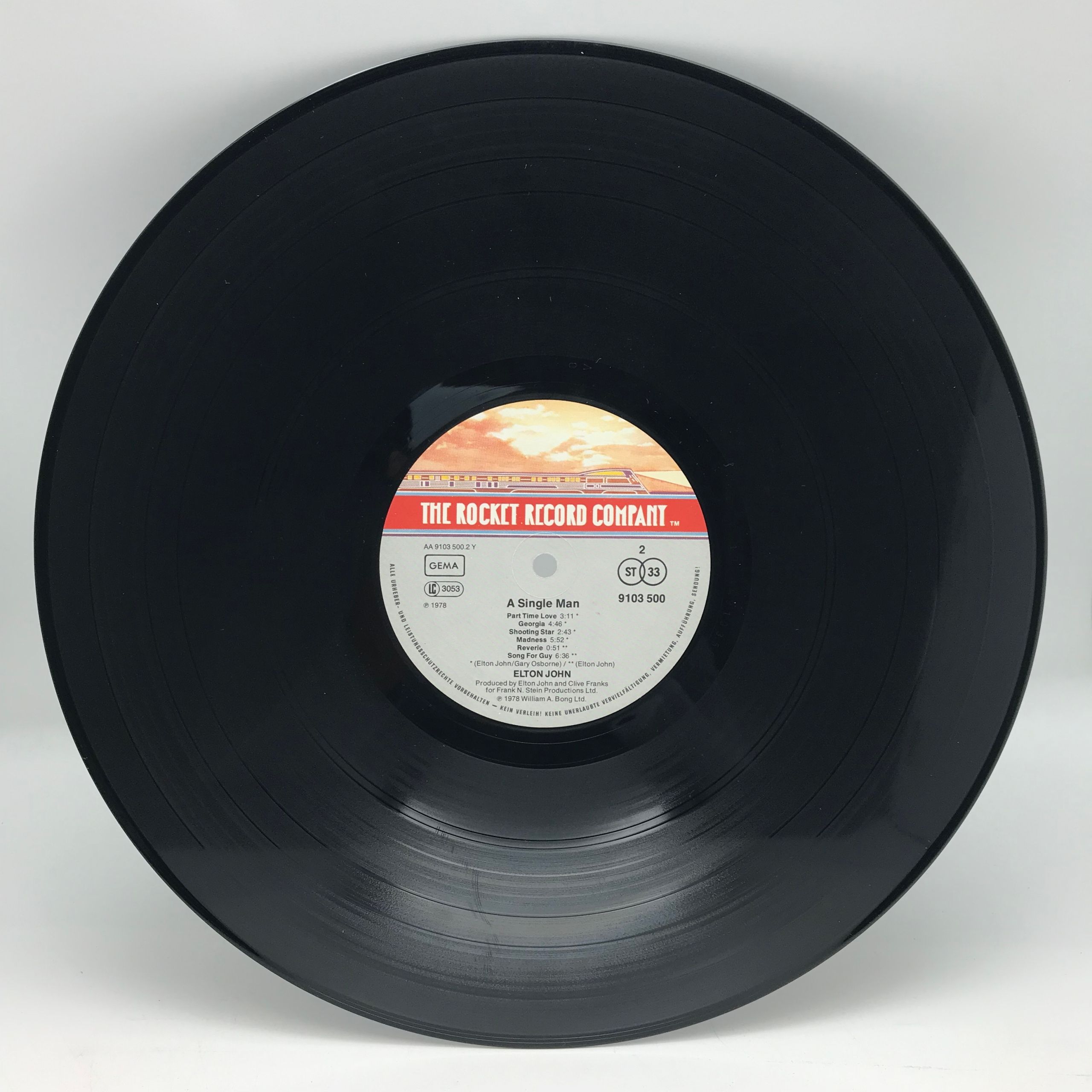 winyl - elton john - a single man