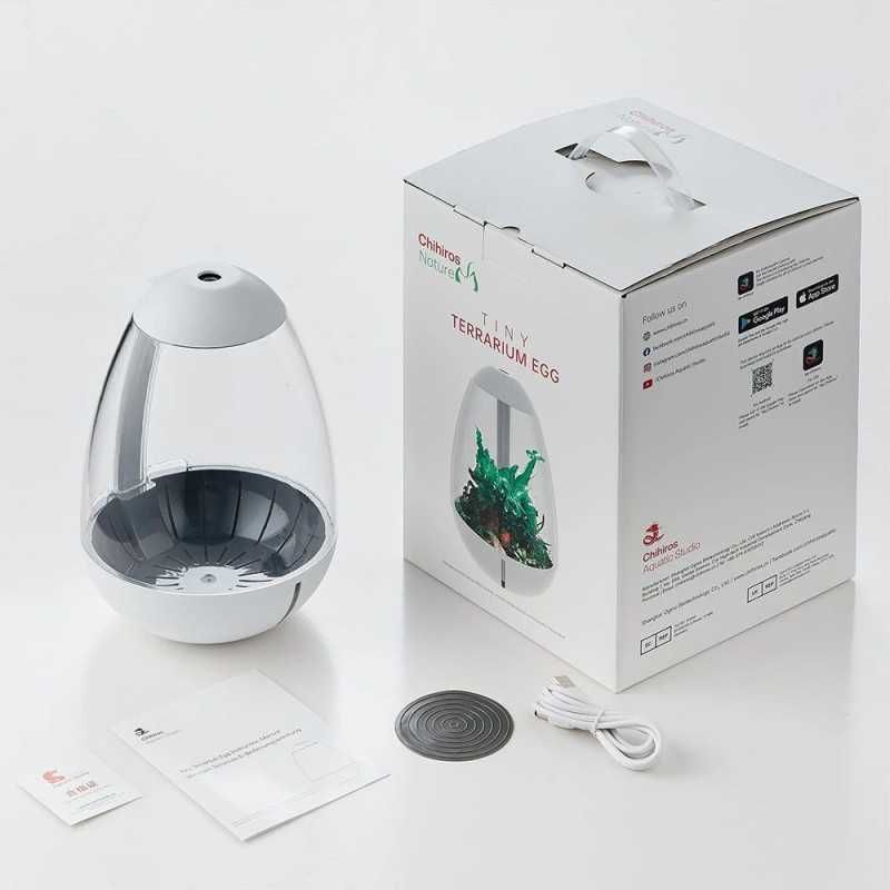 Terrário Moderno com Iluminação LED NOVO