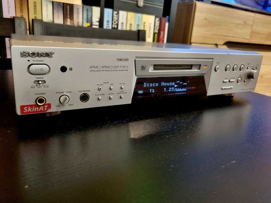 Sony MiniDisc MDS-JE780 netMD MDLP Mini Disc