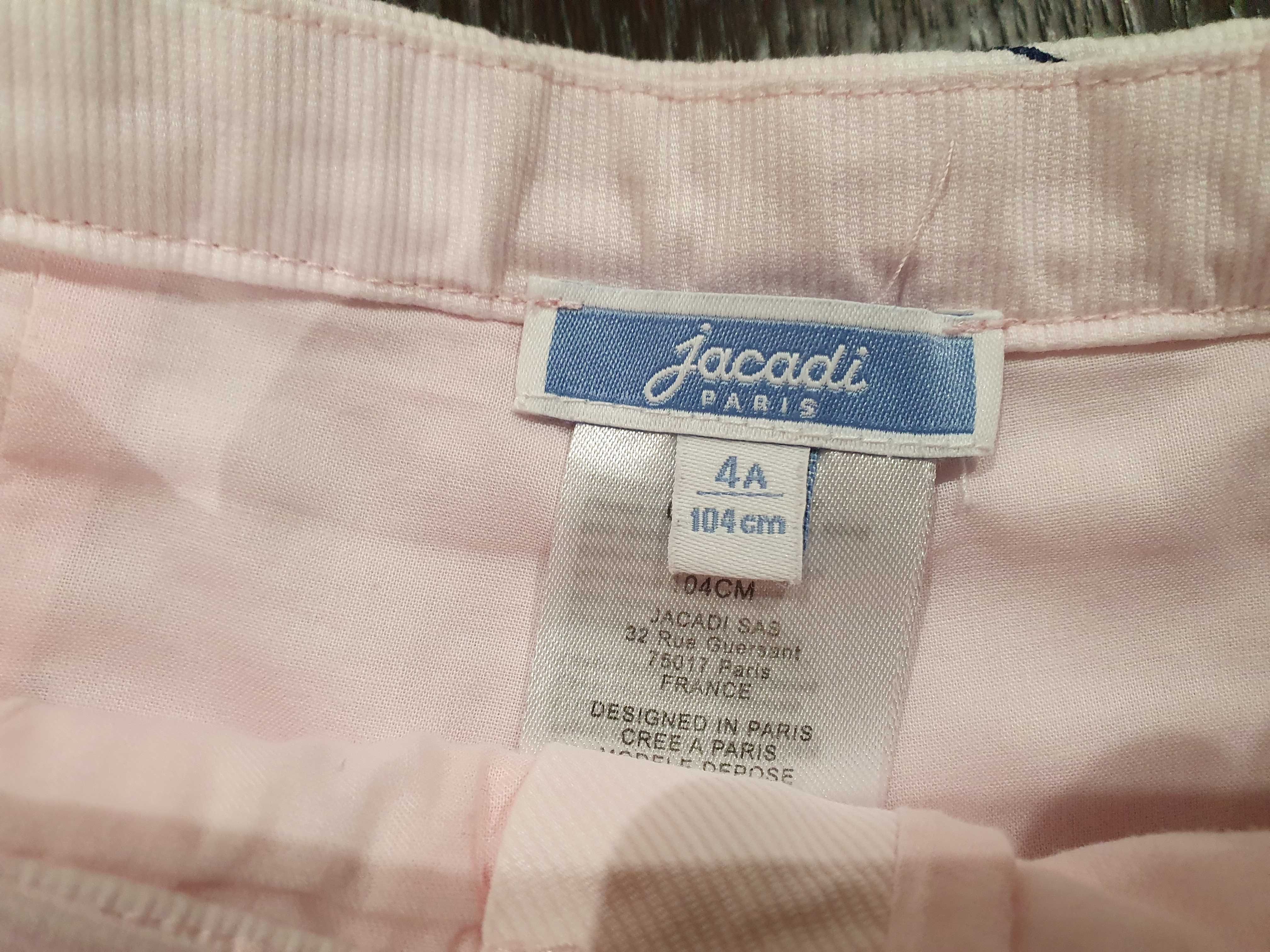 Vendo calções rosa da Jacadi tamanho 4 anos em excelente estado