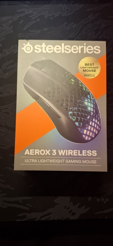 Myszka bezprzewodowa Steelseries Aerox 3 Wireless TANIO! + gripy