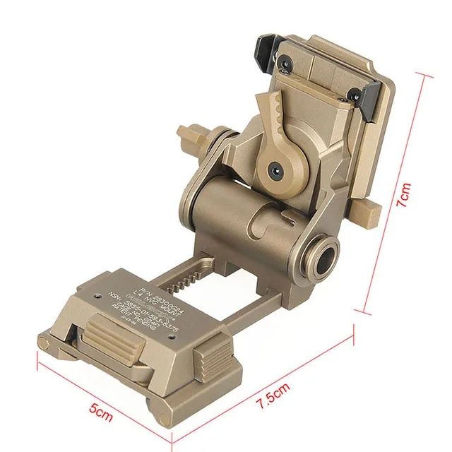 Кріплення для ПНВ на шолом WILCOX L4 G24 Low black /tan